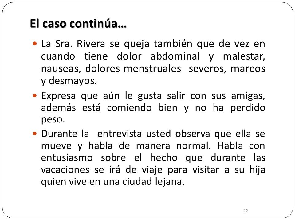 El caso continúa…