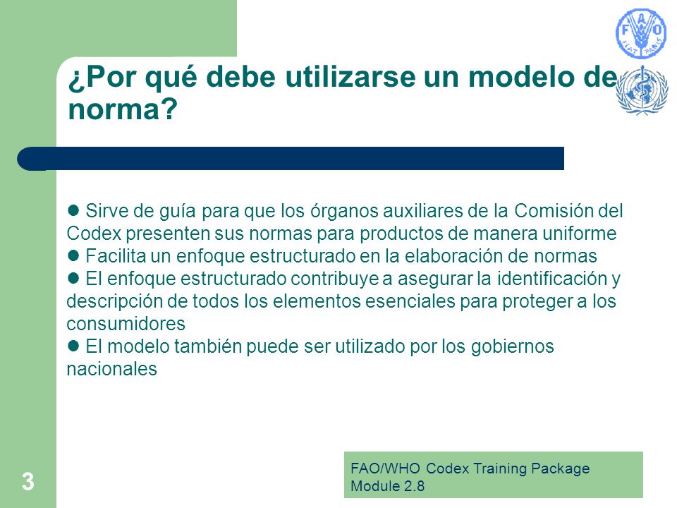 ¿Por qué debe utilizarse un modelo de norma