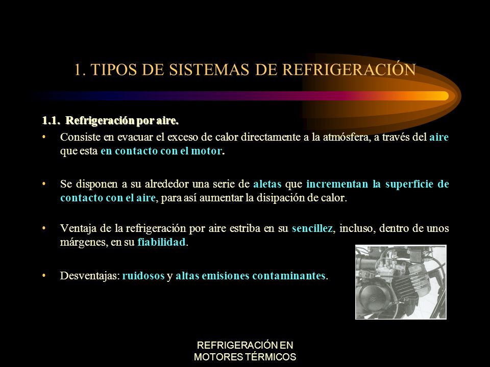 1. TIPOS DE SISTEMAS DE REFRIGERACIÓN
