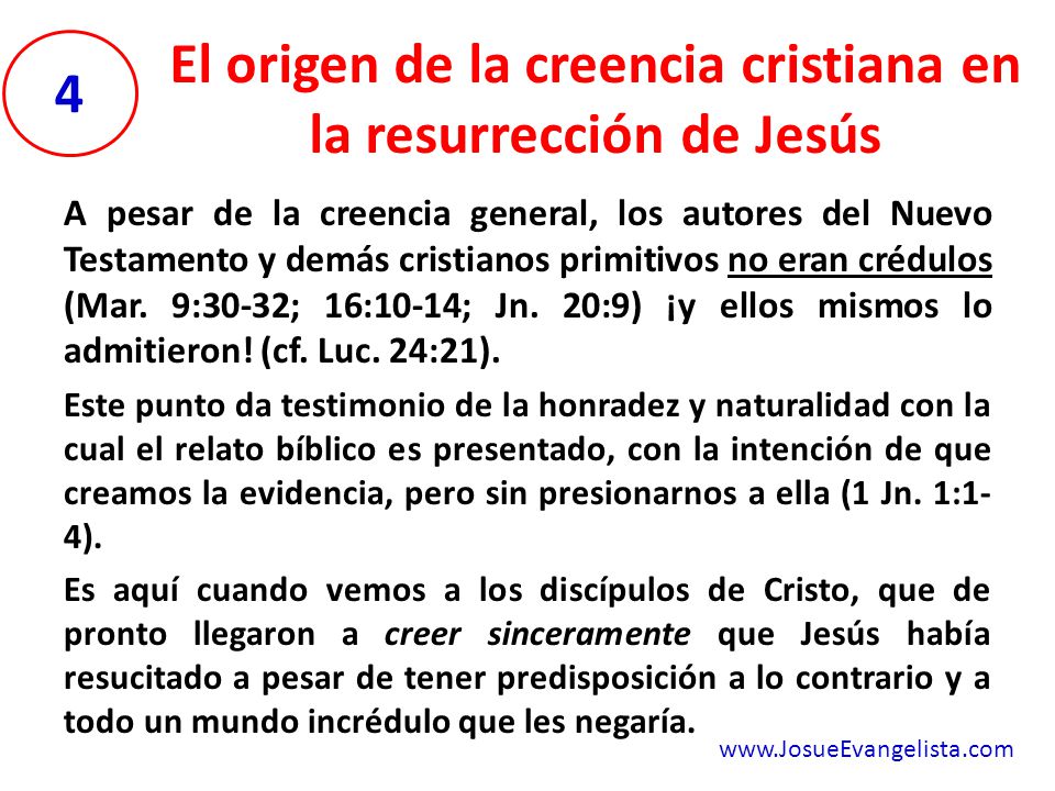 El origen de la creencia cristiana en la resurrección de Jesús