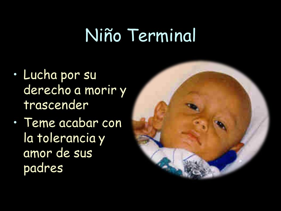 Niño Terminal Lucha por su derecho a morir y trascender
