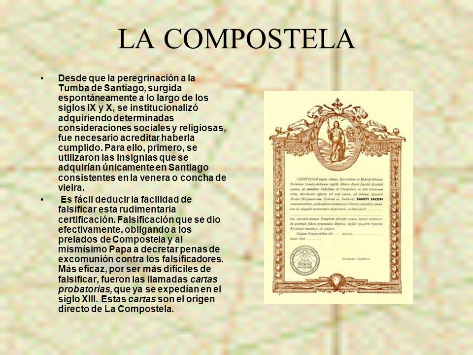 LA COMPOSTELA