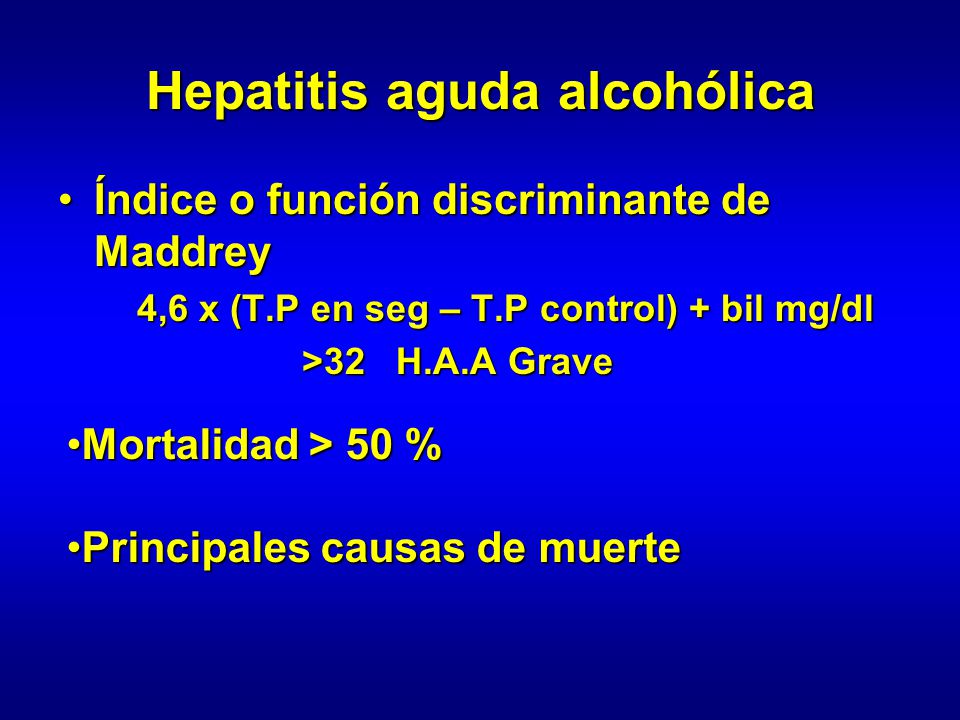 Hepatitis aguda alcohólica - ppt video online descargar