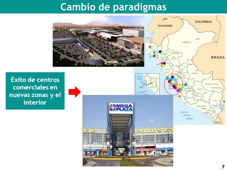 Éxito de centros comerciales en nuevas zonas y el interior
