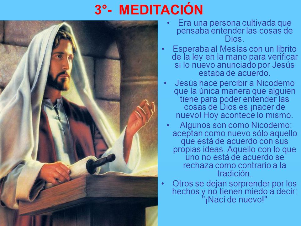 Era una persona cultivada que pensaba entender las cosas de Dios.