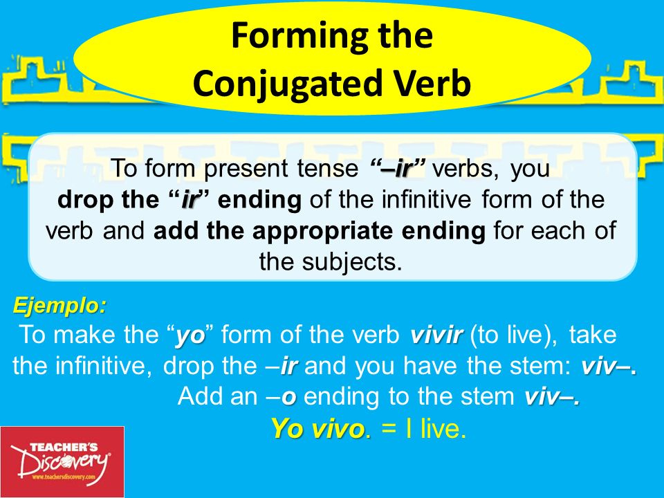 Forming the Conjugated Verb
