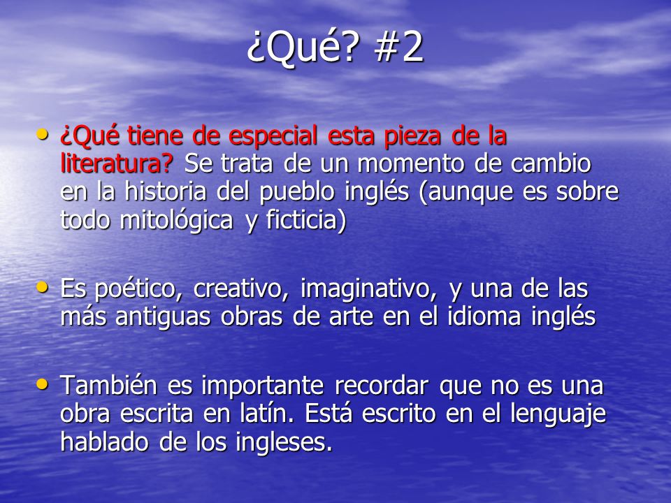 ¿Qué #2