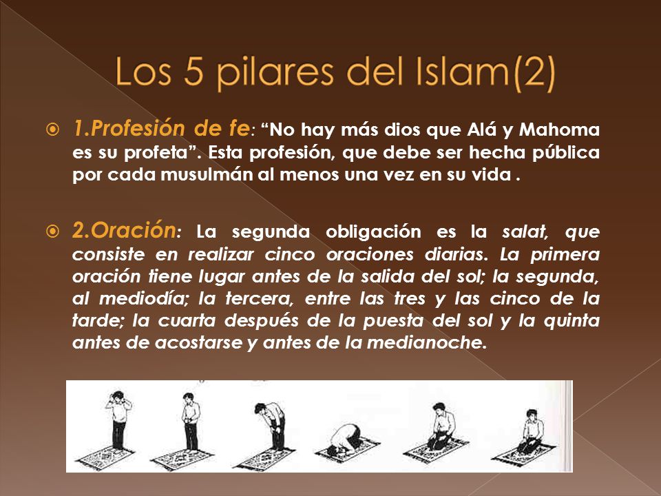 Los 5 pilares del Islam(2)
