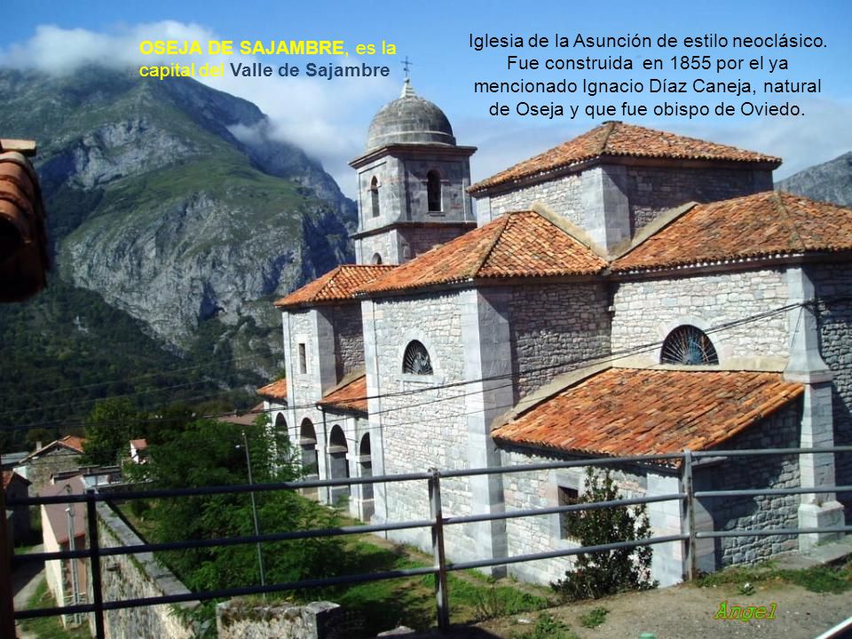 Iglesia de la Asunción de estilo neoclásico.