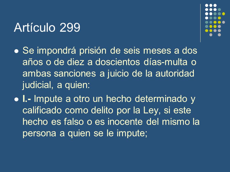 Artículo 299