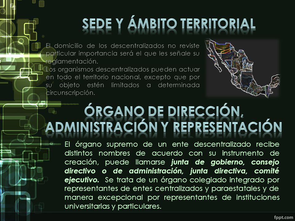 SEDE Y ÁMBITO TERRITORIAL