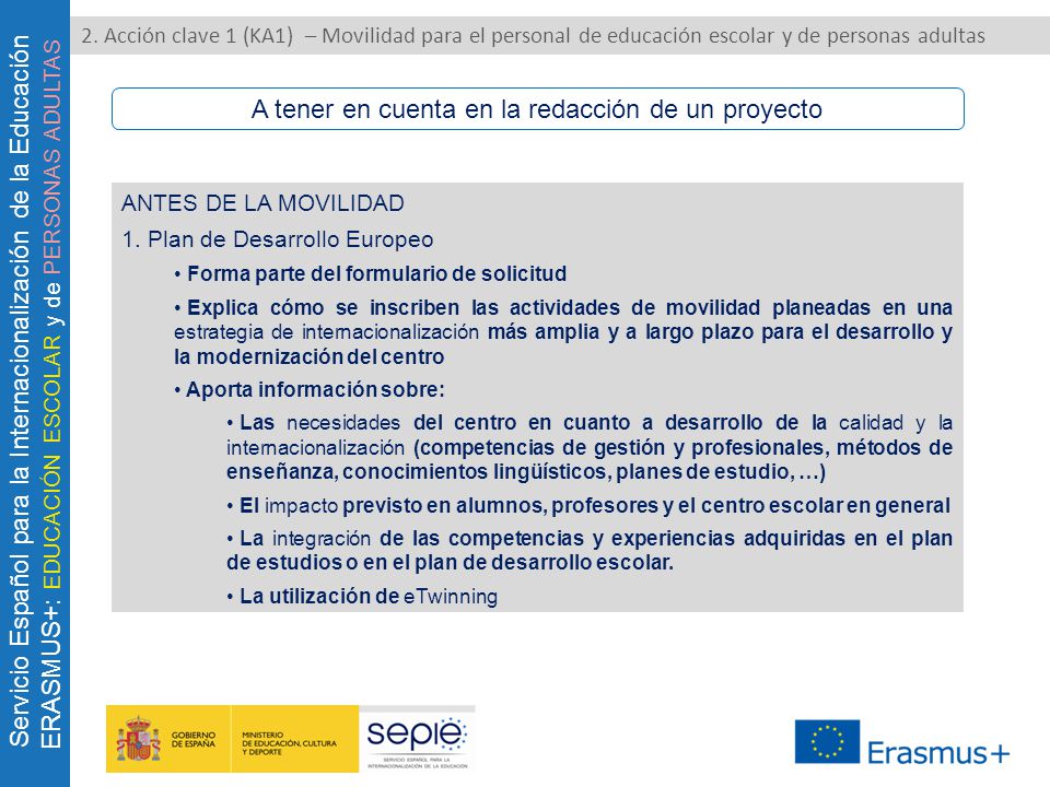 A tener en cuenta en la redacción de un proyecto