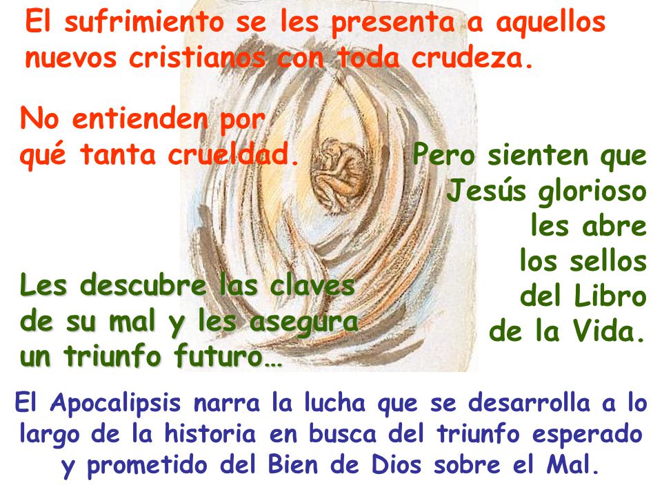 Les descubre las claves de su mal y les asegura un triunfo futuro…