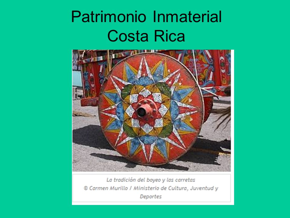 Patrimonio Inmaterial Costa Rica