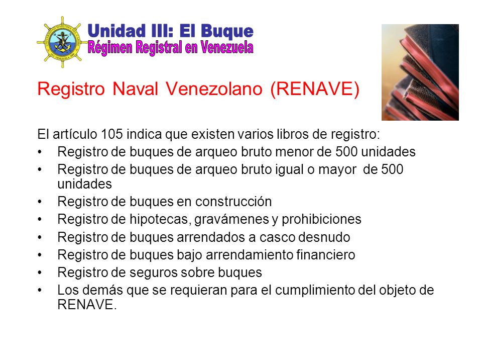Régimen Registral en Venezuela