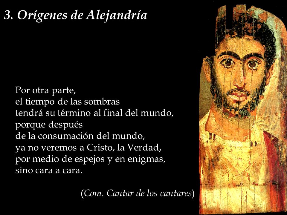 3. Orígenes de Alejandría