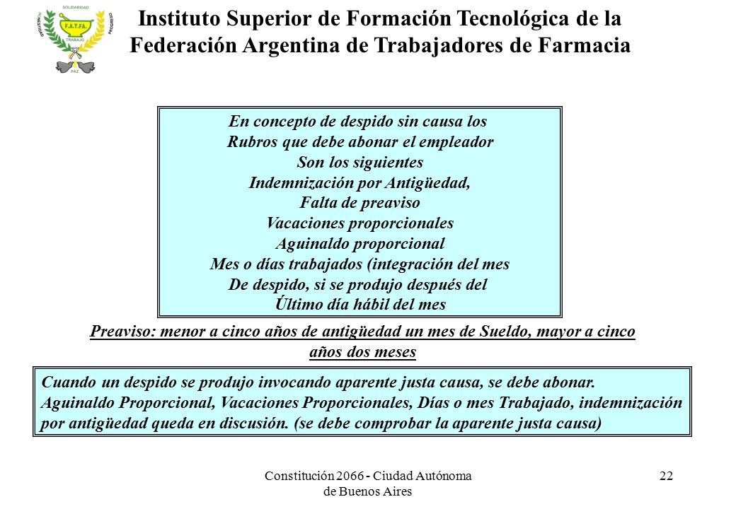 Instituto Superior de Formación Tecnológica de la Federación Argentina de Trabajadores de Farmacia