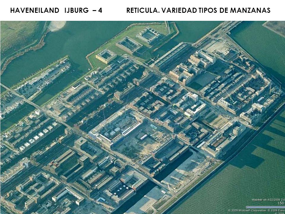 HAVENEILAND IJBURG – 4 RETICULA. VARIEDAD TIPOS DE MANZANAS