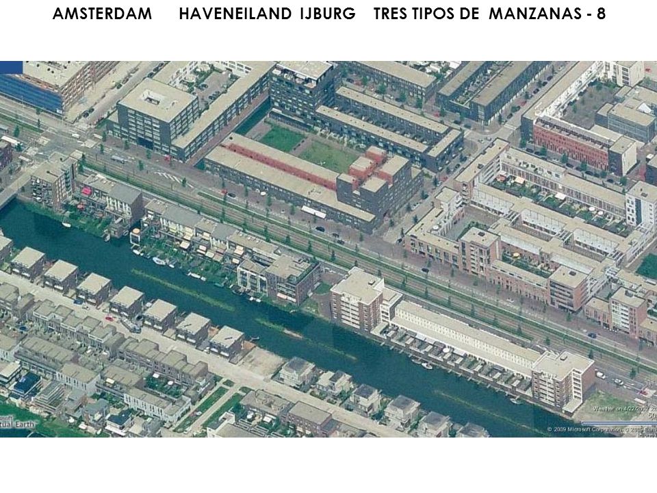 AMSTERDAM HAVENEILAND IJBURG TRES TIPOS DE MANZANAS - 8