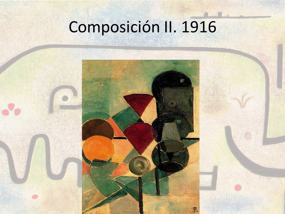 Composición II. 1916
