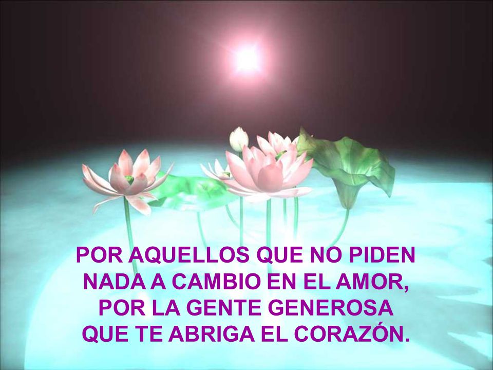 POR AQUELLOS QUE NO PIDEN QUE TE ABRIGA EL CORAZÓN.