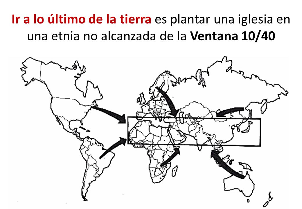 Ir a lo último de la tierra es plantar una iglesia en una etnia no alcanzada de la Ventana 10/40