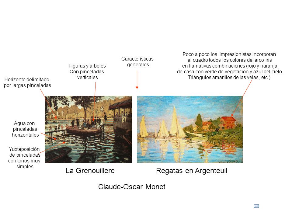 La Grenouillere Regatas en Argenteuil Claude-Oscar Monet