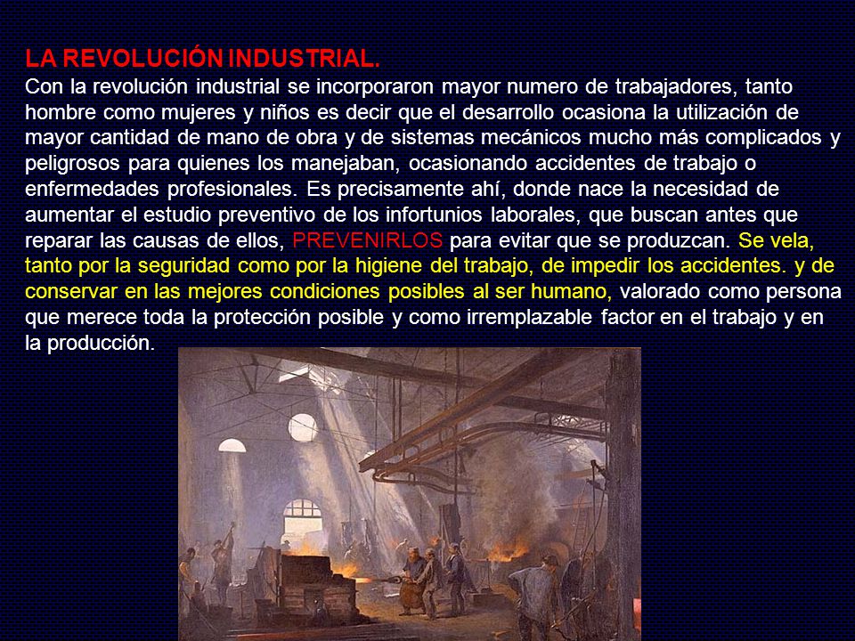 LA REVOLUCIÓN INDUSTRIAL.
