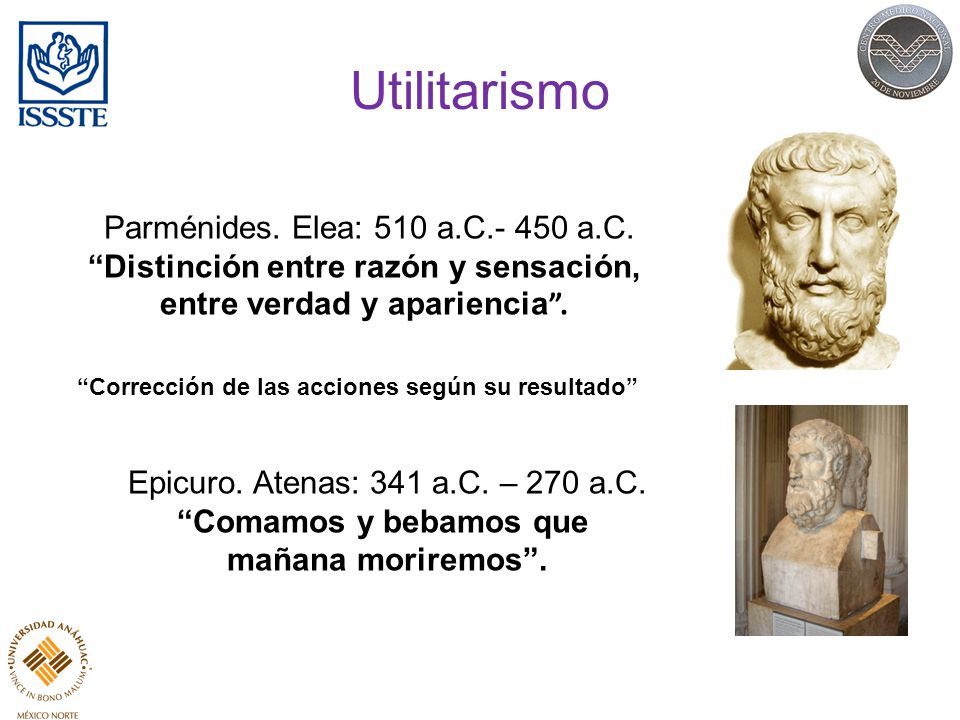 Distinción entre razón y sensación, entre verdad y apariencia .