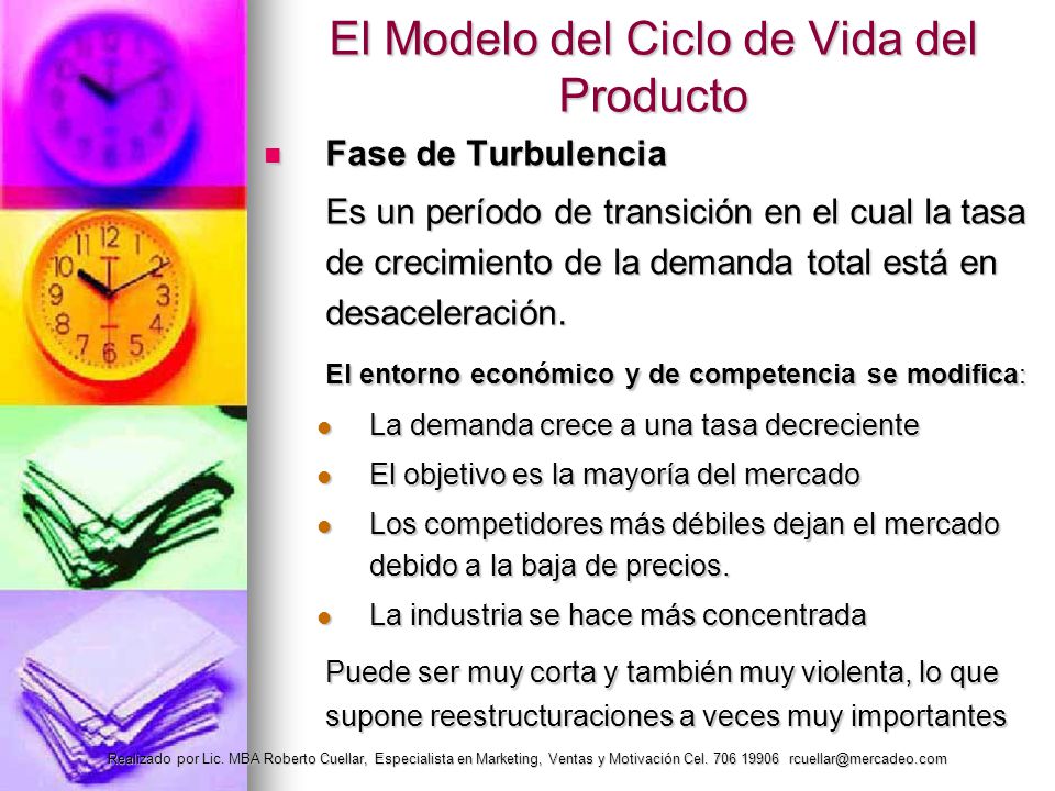 El Modelo del Ciclo de Vida del Producto