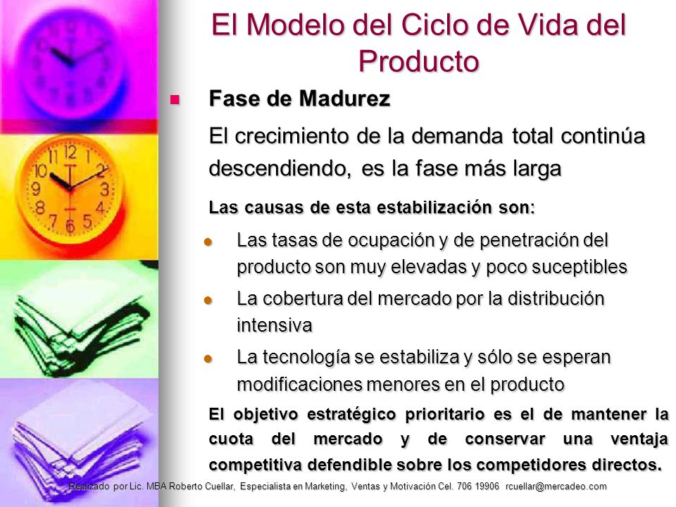 El Modelo del Ciclo de Vida del Producto