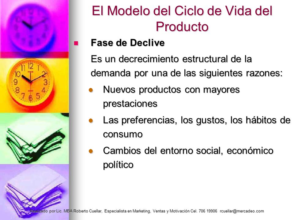 El Modelo del Ciclo de Vida del Producto