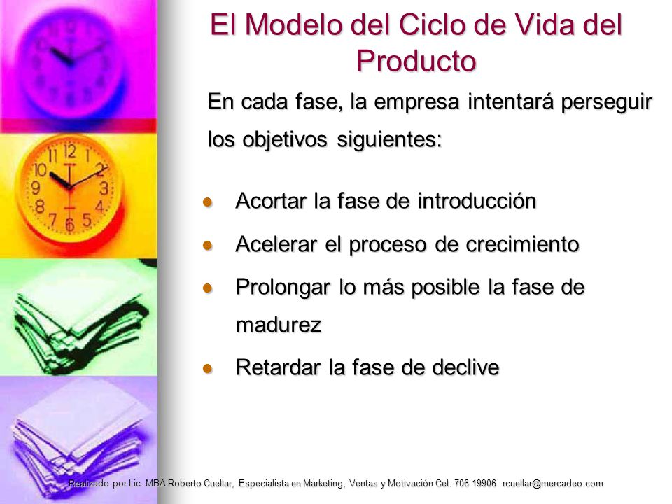 El Modelo del Ciclo de Vida del Producto