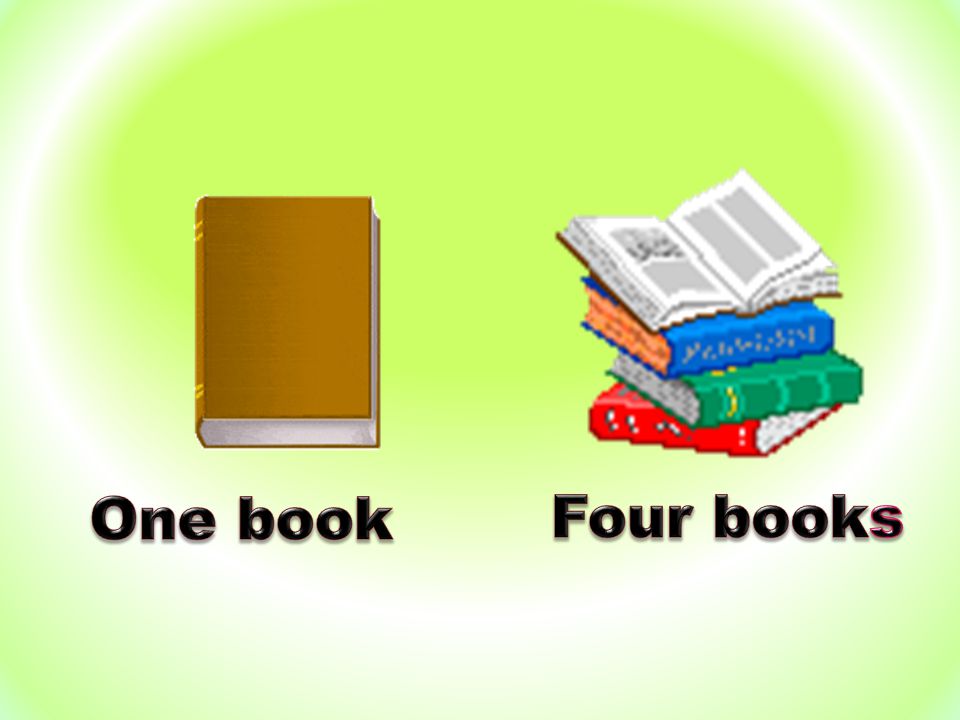 One book Four books