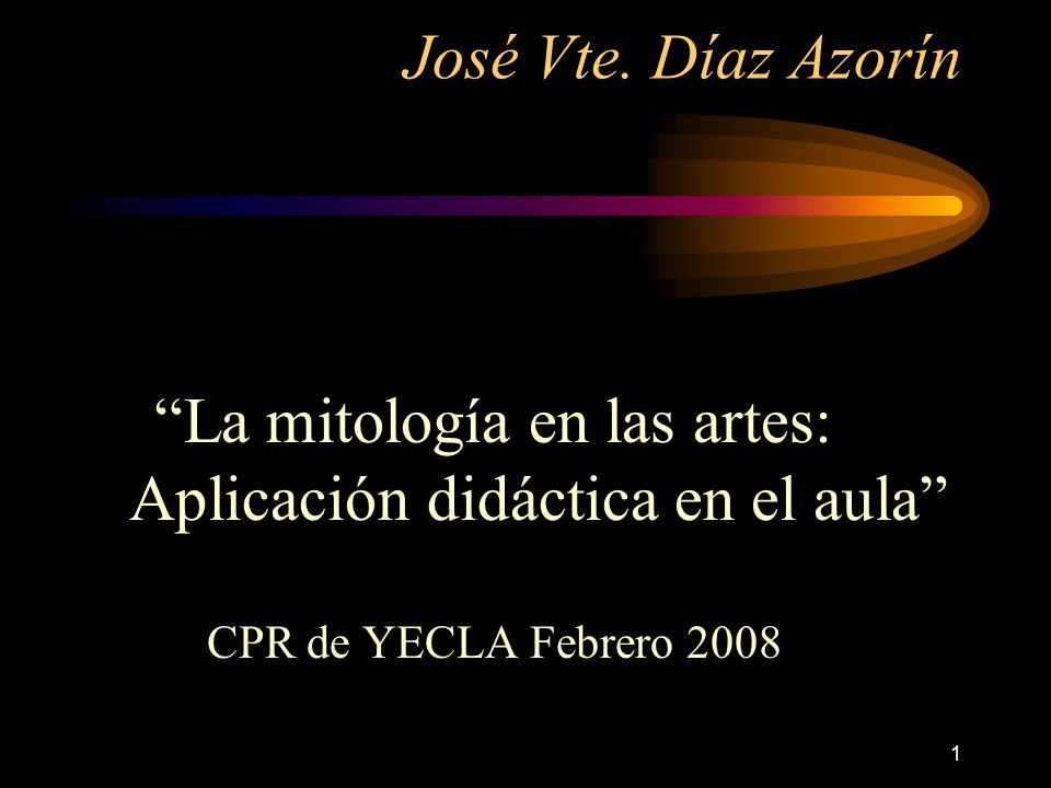 La mitología en las artes: Aplicación didáctica en el aula