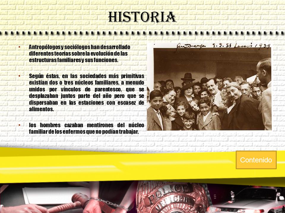 historia Antropólogos y sociólogos han desarrollado diferentes teorías sobre la evolución de las estructuras familiares y sus funciones.