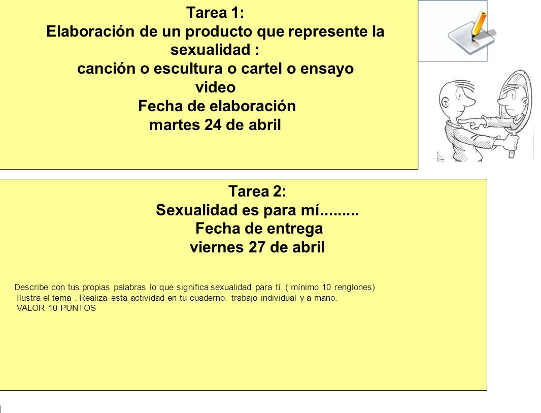 Elaboración de un producto que represente la sexualidad :