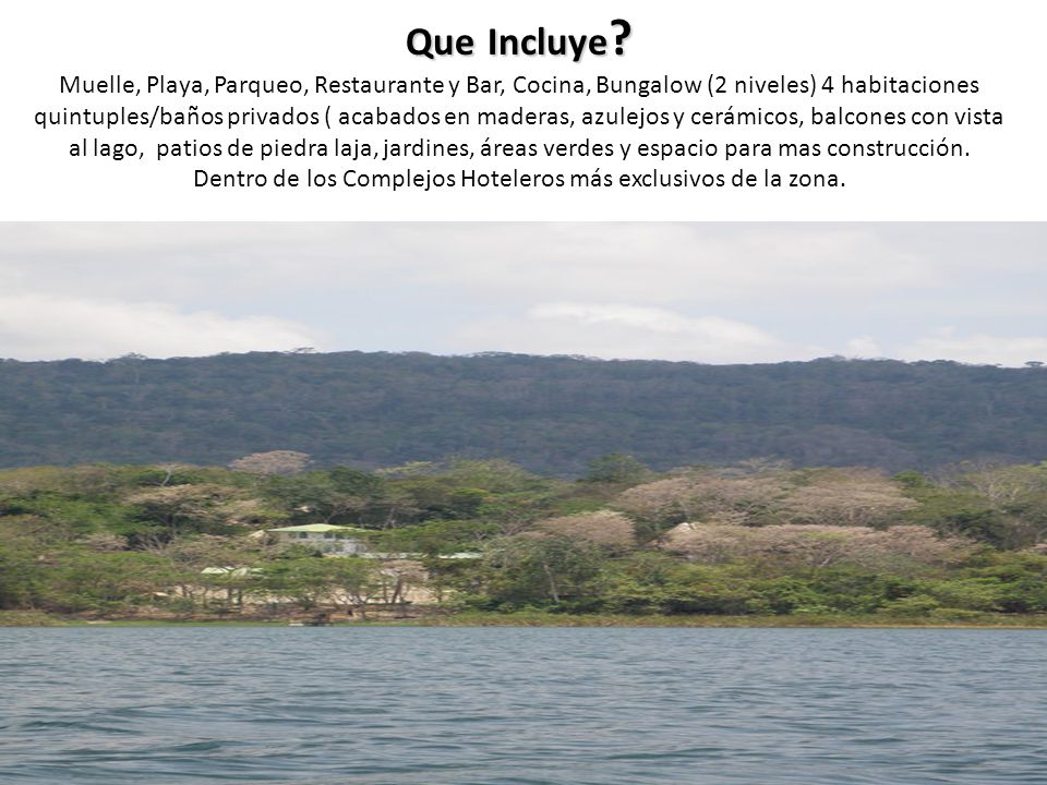 Dentro de los Complejos Hoteleros más exclusivos de la zona.