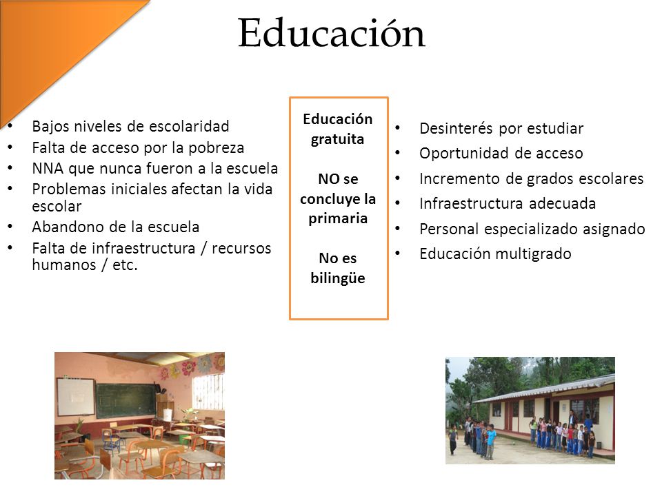 NO se concluye la primaria