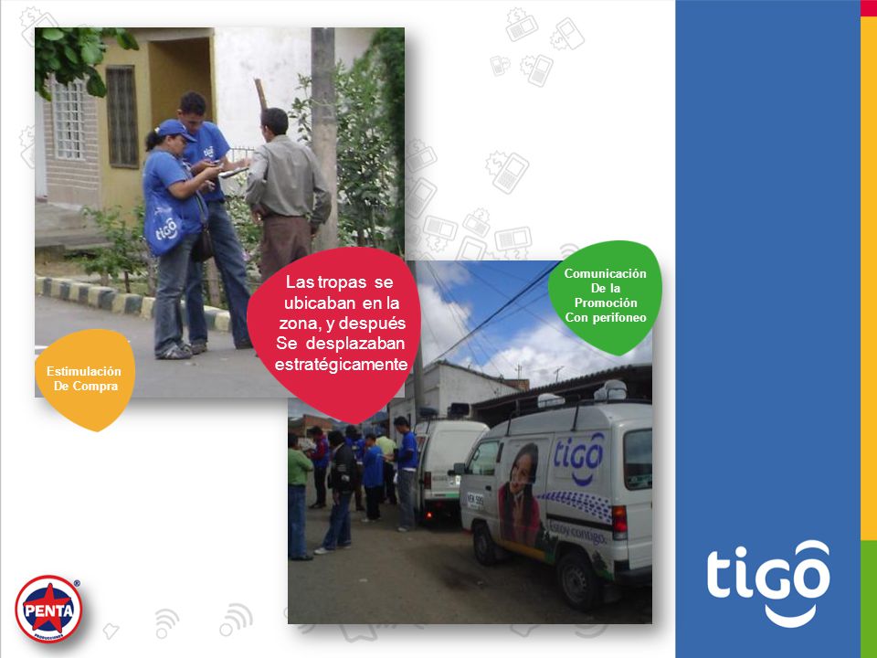 Las tropas se ubicaban en la zona, y después Se desplazaban