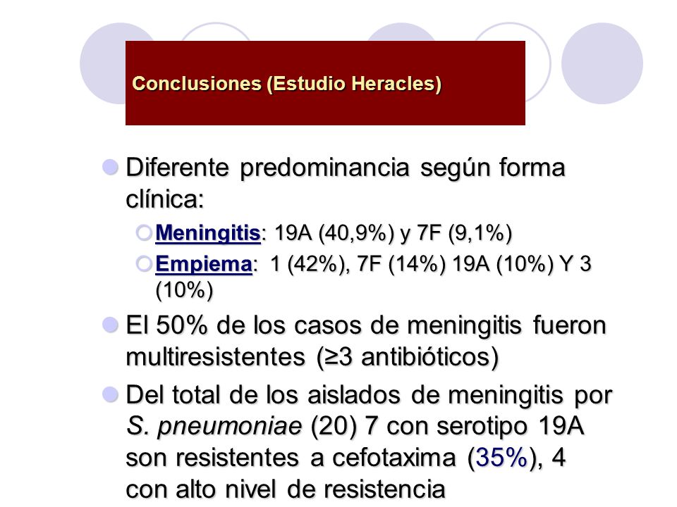 Conclusiones (Estudio Heracles)