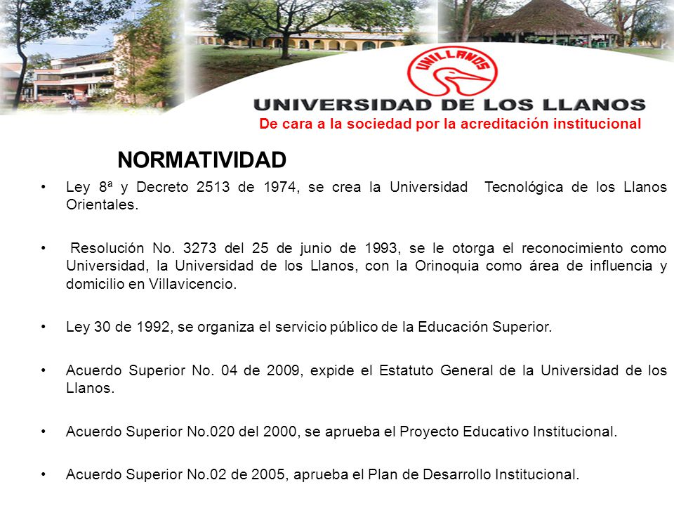 De cara a la sociedad por la acreditación institucional
