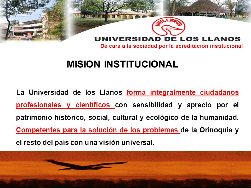 De cara a la sociedad por la acreditación institucional