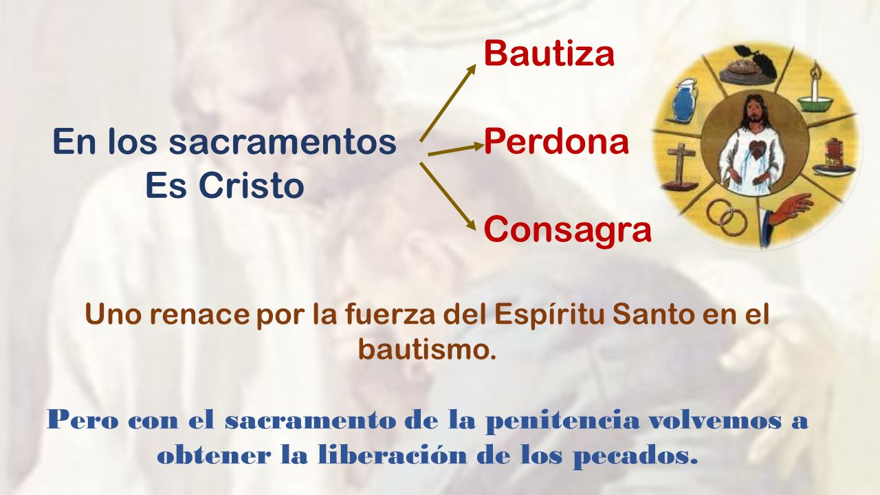 Uno renace por la fuerza del Espíritu Santo en el bautismo.