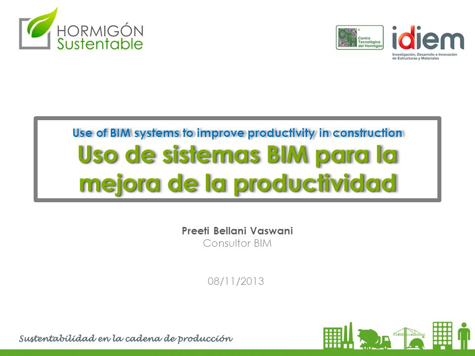 Uso de sistemas BIM para la mejora de la productividad