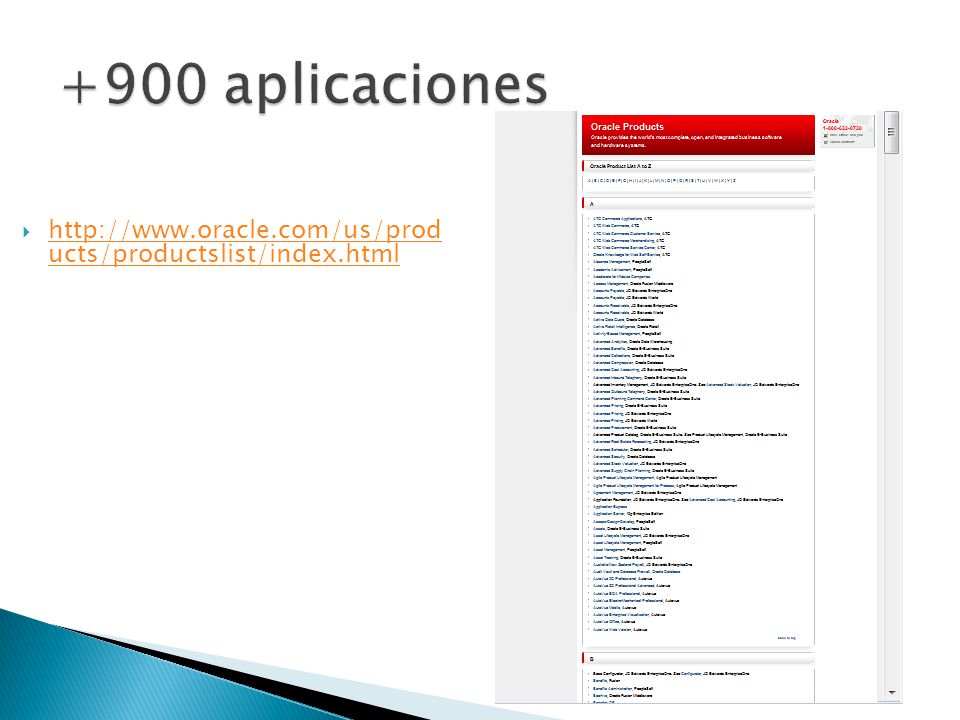 +900 aplicaciones   ucts/productslist/index.html