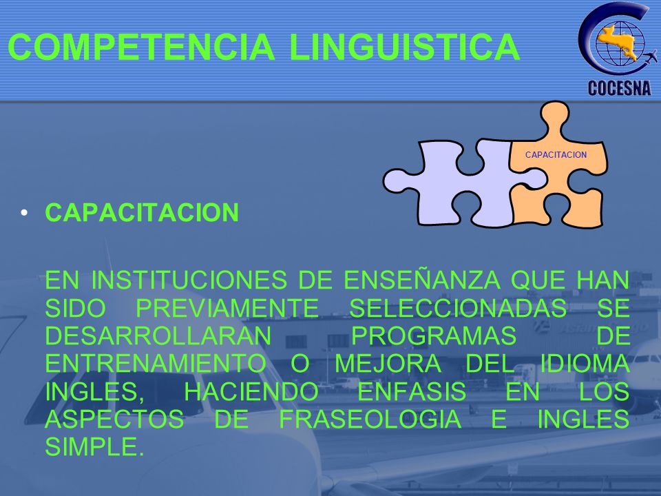 COMPETENCIA LINGUISTICA