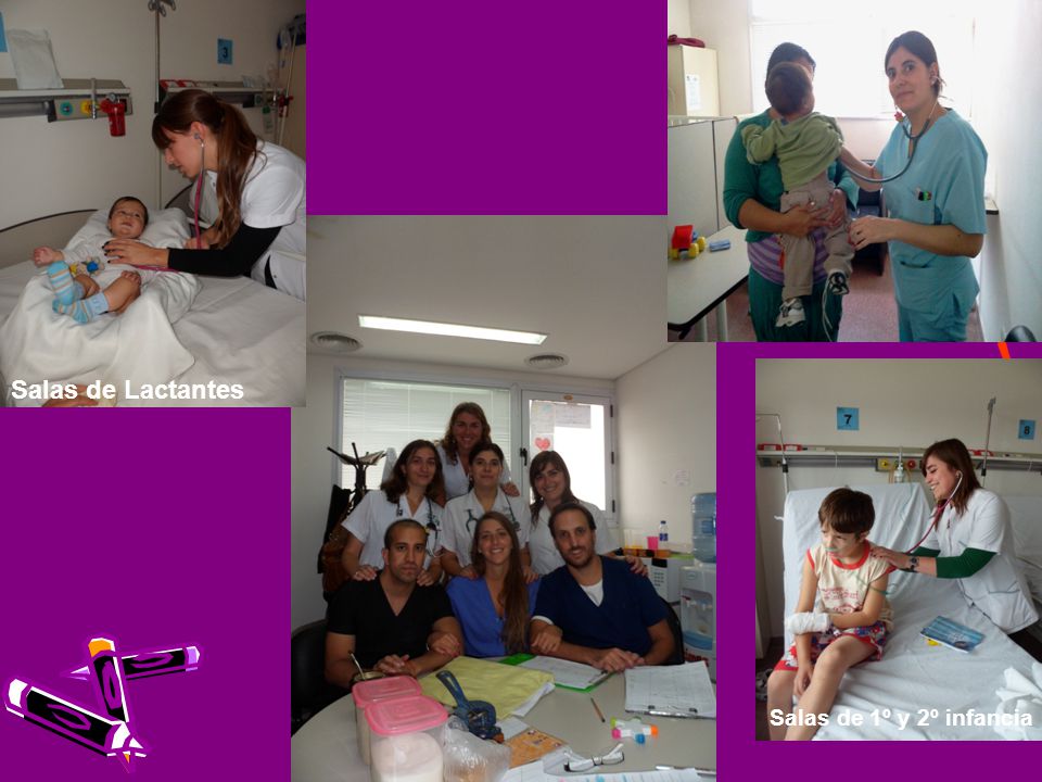 Consultorio Salas de Lactantes Salas de 1º y 2º infancia