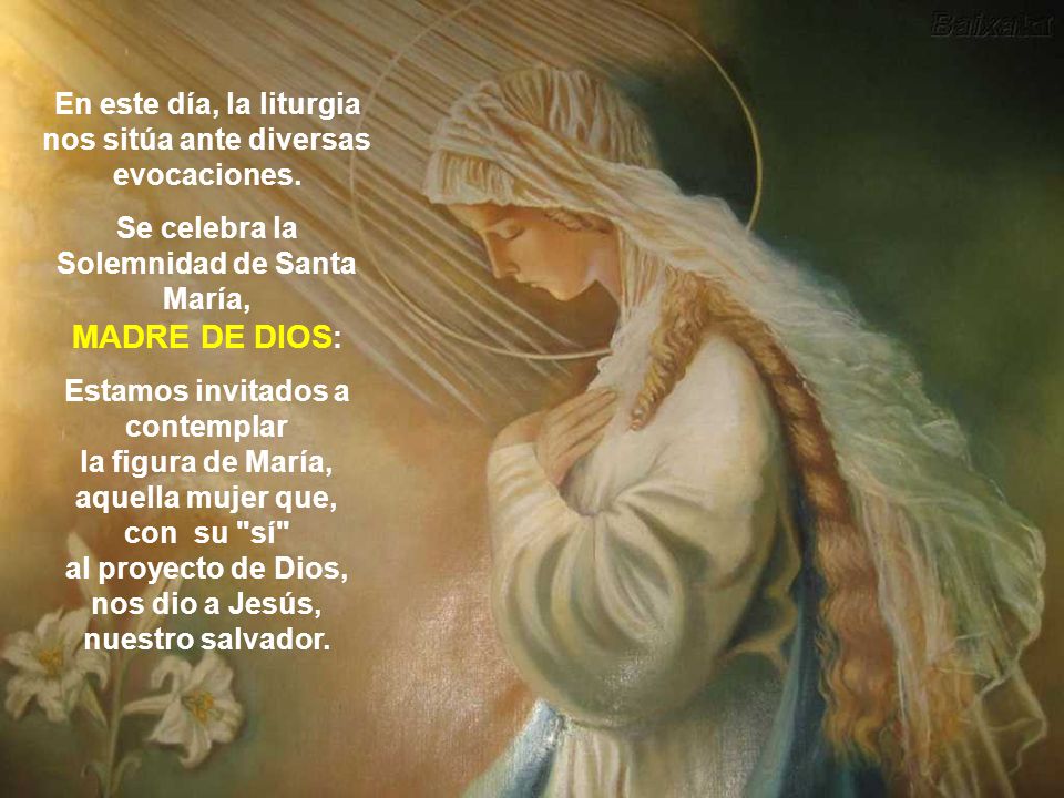 En este día, la liturgia nos sitúa ante diversas evocaciones.