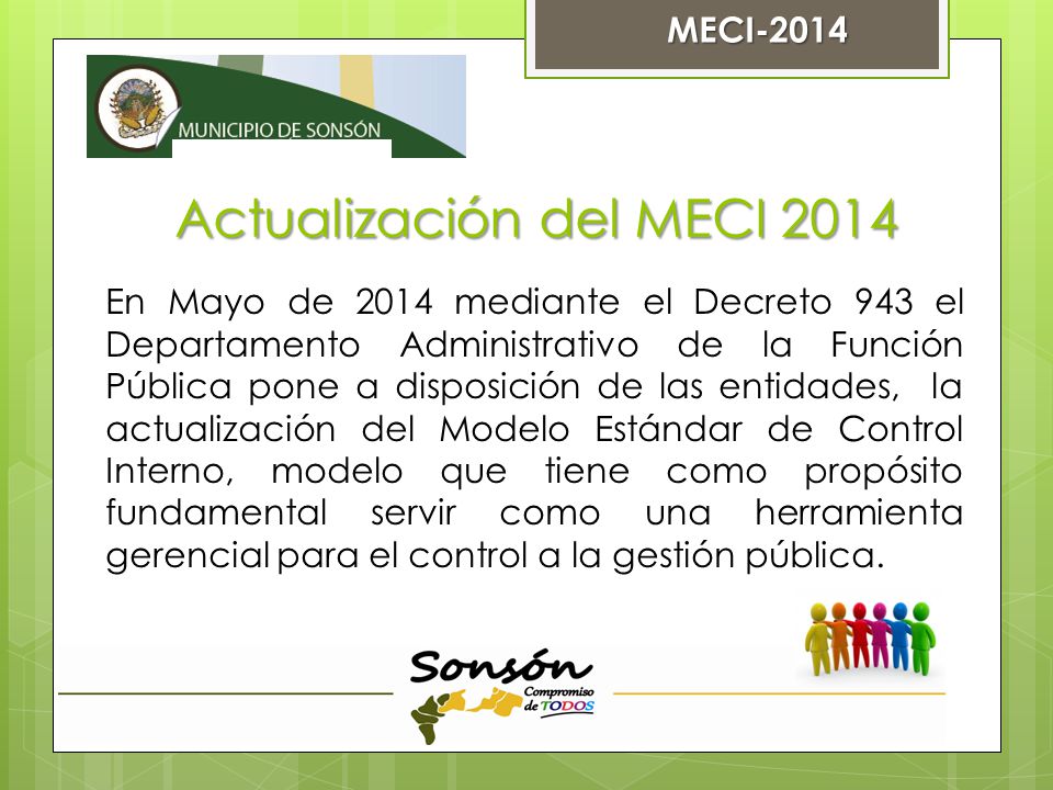 Actualización del MECI 2014